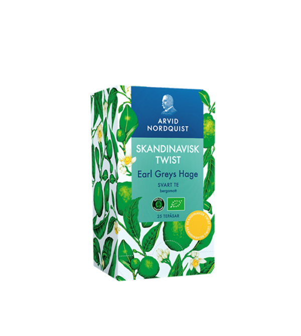 AN Earl Grey Hage svart te, 1x25 påsar