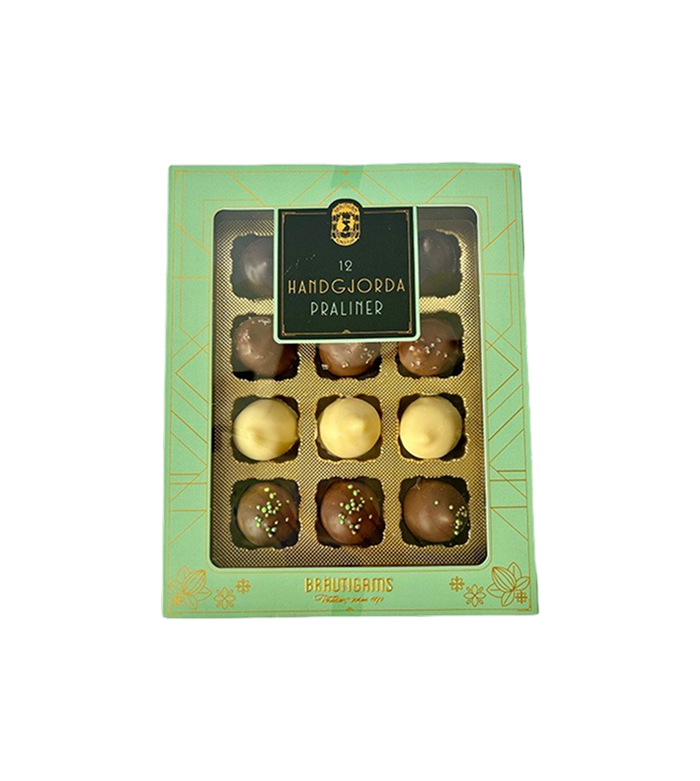 Bräutigams pralinask 12-bitar